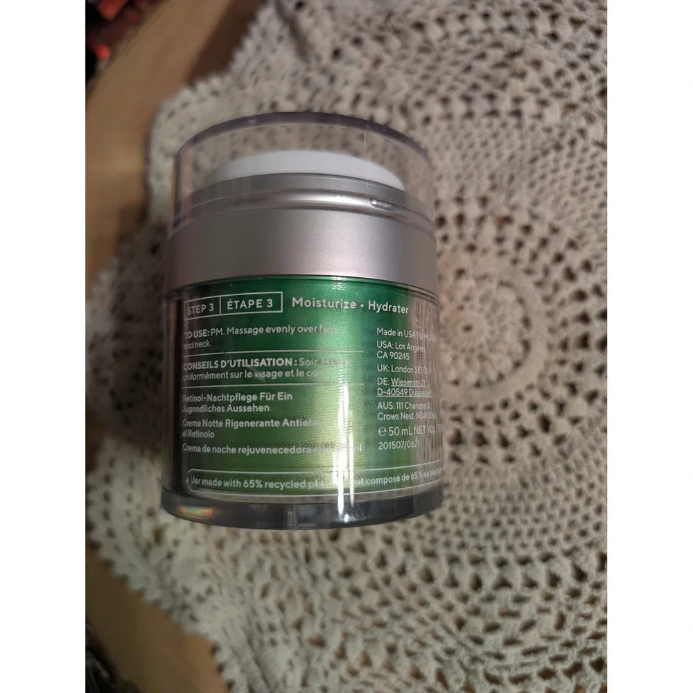 NEW Murad Retinol Youth Renewal Night Cream Niacinamide Peptide 1.7oz no box